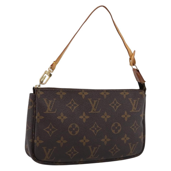 LOUIS VUITTON Monogram Pochette Accessoires Pouch M51980 LV Auth 200833