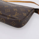 LOUIS VUITTON Monogram Pochette Accessoires Pouch M51980 LV Auth 200833-14