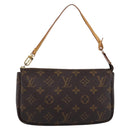LOUIS VUITTON Monogram Pochette Accessoires Pouch M51980 LV Auth 200833-13