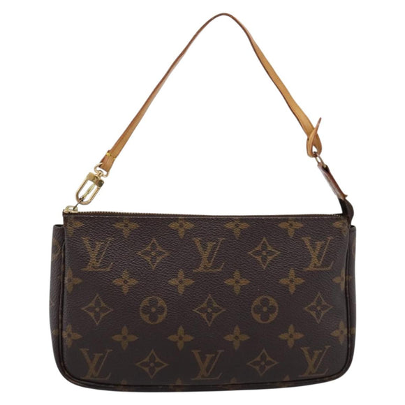 LOUIS VUITTON Monogram Pochette Accessoires Pouch M51980 LV Auth 200833