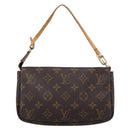 LOUIS VUITTON Monogram Pochette Accessoires Pouch M51980 LV Auth 200833-2