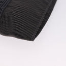 HERMES Her Line Pochette Canvas Gray Auth 200835-14