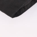 HERMES Her Line Pochette Canvas Gray Auth 200835-16