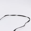 HERMES Her Line Pochette Canvas Gray Auth 200835-8