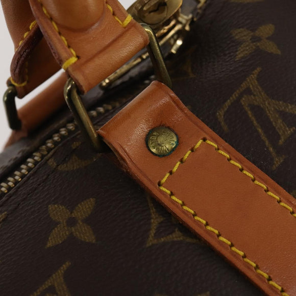 LOUIS VUITTON Monogram Keepall 50 Boston Bag M41426 LV Auth 200838V