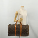 LOUIS VUITTON Monogram Keepall 50 Boston Bag M41426 LV Auth 200838V-21