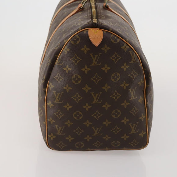 LOUIS VUITTON Monogram Keepall 50 Boston Bag M41426 LV Auth 200838V
