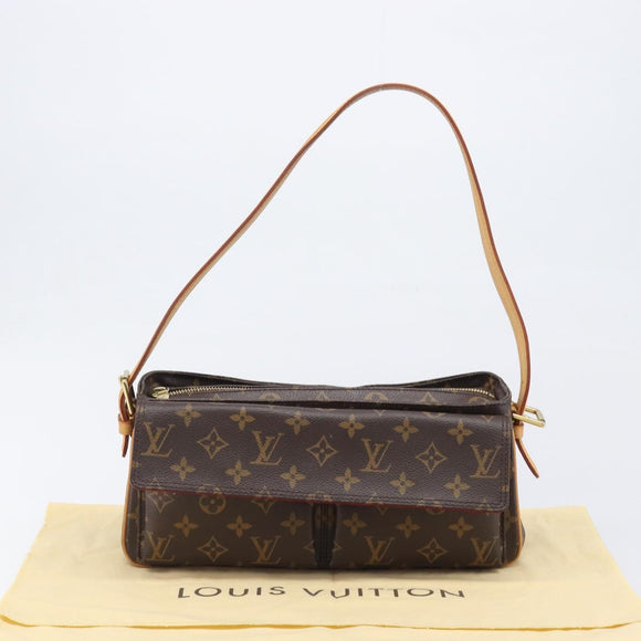 LOUIS VUITTON Monogram Viva Cite MM Shoulder Bag M51164 LV Auth 200839V