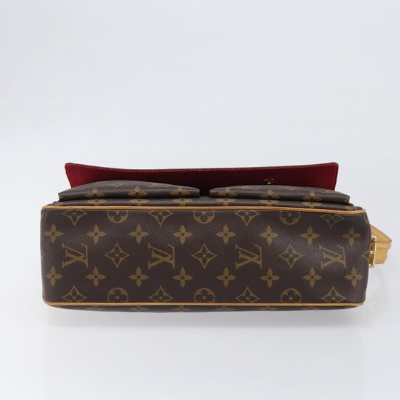 LOUIS VUITTON Monogram Viva Cite MM Shoulder Bag M51164 LV Auth 200839V