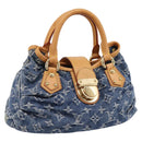 LOUIS VUITTON Monogram Denim Preity Hand Bag Blue M95020 LV Auth 200840SAV-1