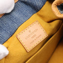 LOUIS VUITTON Monogram Denim Preity Hand Bag Blue M95020 LV Auth 200840SAV-17