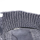 BOTTEGA VENETA INTRECCIATO Cabas MM Tote Bag Leather Black 115664 Auth 200843A-18