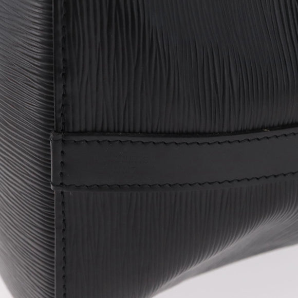 LOUIS VUITTON Epi Petit Noe Shoulder Bag Black M44102 LV Auth 200846
