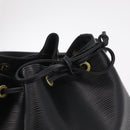 LOUIS VUITTON Epi Petit Noe Shoulder Bag Black M44102 LV Auth 200846-20