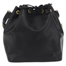 LOUIS VUITTON Epi Petit Noe Shoulder Bag Black M44102 LV Auth 200846-13