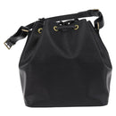 LOUIS VUITTON Epi Petit Noe Shoulder Bag Black M44102 LV Auth 200846-2