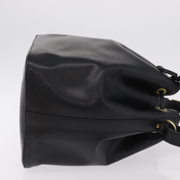 LOUIS VUITTON Epi Petit Noe Shoulder Bag Black M44102 LV Auth 200846