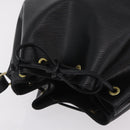 LOUIS VUITTON Epi Petit Noe Shoulder Bag Black M44102 LV Auth 200846-6