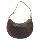 LOUIS VUITTON Monogram Croissant MM Shoulder Bag M51512 LV Auth 200848V-13