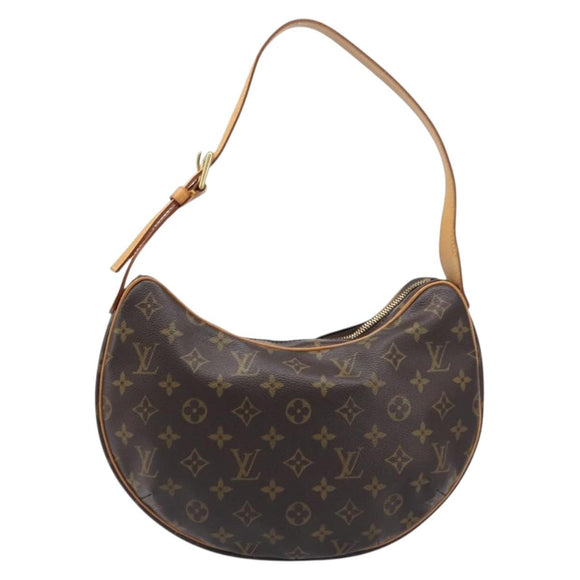 LOUIS VUITTON Monogram Croissant MM Shoulder Bag M51512 LV Auth 200848V