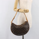 LOUIS VUITTON Monogram Croissant MM Shoulder Bag M51512 LV Auth 200848V-22