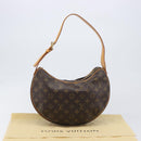 LOUIS VUITTON Monogram Croissant MM Shoulder Bag M51512 LV Auth 200848V-12