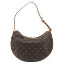 LOUIS VUITTON Monogram Croissant MM Shoulder Bag M51512 LV Auth 200848V-2
