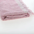 CHANEL Big Coco Beach Bag Towel Set Pile Pink CC Auth 200851SAM-28