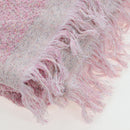 CHANEL Big Coco Beach Bag Towel Set Pile Pink CC Auth 200851SAM-29