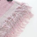 CHANEL Big Coco Beach Bag Towel Set Pile Pink CC Auth 200851SAM-30