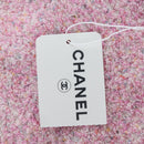 CHANEL Big Coco Beach Bag Towel Set Pile Pink CC Auth 200851SAM-33