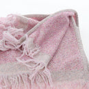 CHANEL Big Coco Beach Bag Towel Set Pile Pink CC Auth 200851SAM-35