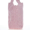 CHANEL Big Coco Beach Bag Towel Set Pile Pink CC Auth 200851SAM-3