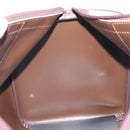 Burberrys Nova Check Boston Bag Canvas Beige Gold Auth 200886-19