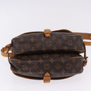 LOUIS VUITTON Monogram Saumur 30 Shoulder Bag M42256 LV Auth 200894V-5