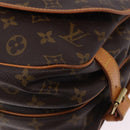 LOUIS VUITTON Monogram Saumur 30 Shoulder Bag M42256 LV Auth 200894V-19