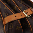 LOUIS VUITTON Monogram Saumur 30 Shoulder Bag M42256 LV Auth 200894V-21