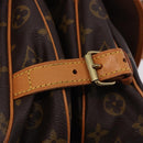 LOUIS VUITTON Monogram Saumur 30 Shoulder Bag M42256 LV Auth 200894V-22
