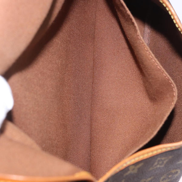 LOUIS VUITTON Monogram Saumur 30 Shoulder Bag M42256 LV Auth 200894V