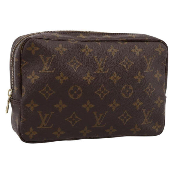 LOUIS VUITTON Monogram Trousse Toilette 23 Clutch Bag M47524 LV Auth 200895