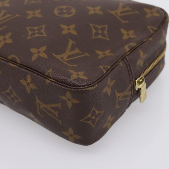 LOUIS VUITTON Monogram Trousse Toilette 23 Clutch Bag M47524 LV Auth 200895
