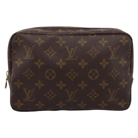 LOUIS VUITTON Monogram Trousse Toilette 23 Clutch Bag M47524 LV Auth 200895