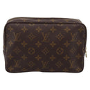 LOUIS VUITTON Monogram Trousse Toilette 23 Clutch Bag M47524 LV Auth 200895-2