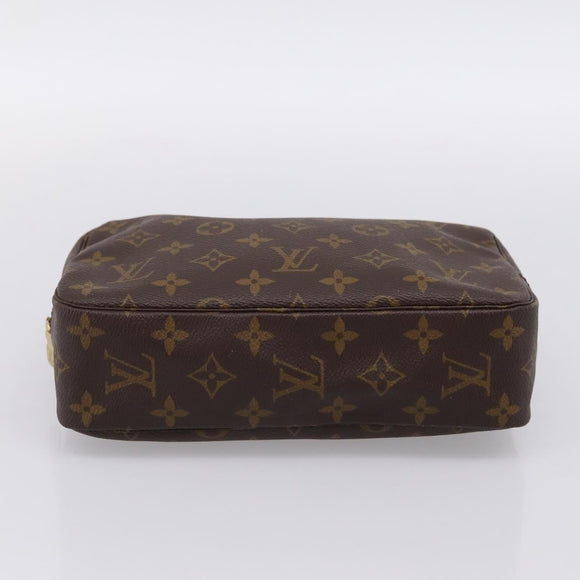 LOUIS VUITTON Monogram Trousse Toilette 23 Clutch Bag M47524 LV Auth 200895