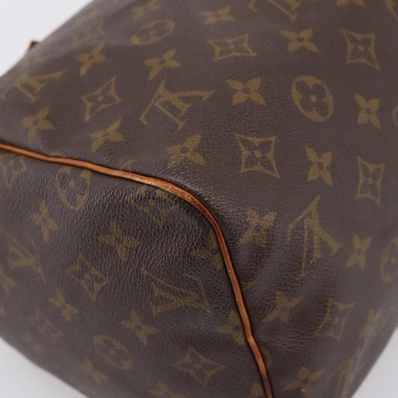 LOUIS VUITTON Monogram Speedy 30 Hand Bag M41526 LV Auth 200896