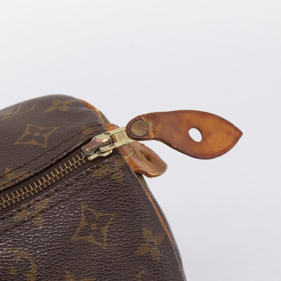 LOUIS VUITTON Monogram Speedy 30 Hand Bag M41526 LV Auth 200896