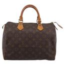 LOUIS VUITTON Monogram Speedy 30 Hand Bag M41526 LV Auth 200896-13