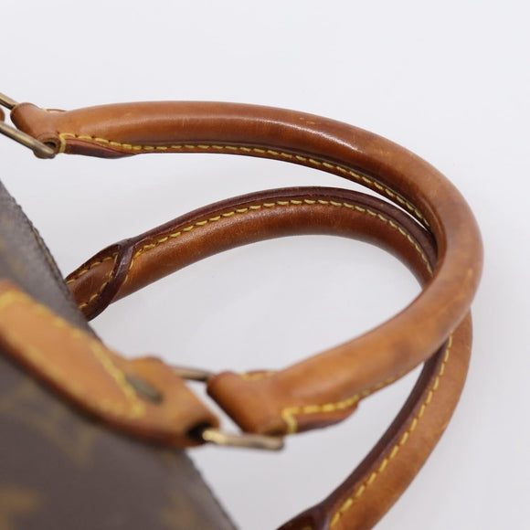 LOUIS VUITTON Monogram Speedy 30 Hand Bag M41526 LV Auth 200896