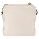 BOTTEGA VENETA INTRECCIATO Shoulder Bag Leather White Auth 200902-2