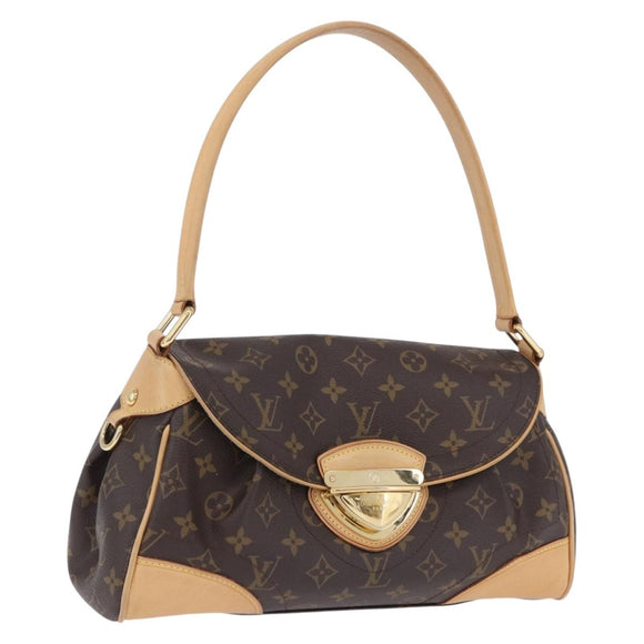 LOUIS VUITTON Monogram Beverly MM Shoulder Bag M40121 LV Auth 200905SAV
